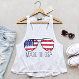 Made in the USA Tank: Alternate View #1