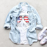 Made in the USA Tee: Alternate View #1