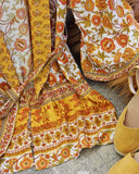 Sunset Marigold Duster: Alternate View #4