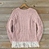 Marlow Lace Fisherman's Sweater: Alternate View #4