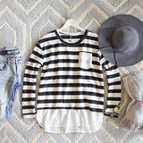 Marty Stripe Tee: Alternate View #1