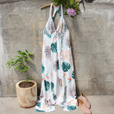 Maui Palm Maxi Dress: Alternate View #3