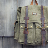 Maverik Rugged Backpack in Sage: Alternate View #2