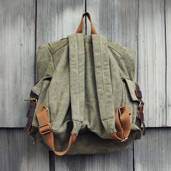 Maverik Rugged Backpack in Sage, Rugged Backpacks and Totes  display picture 3