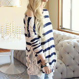 Meadow Stripe Tee: Alternate View #1