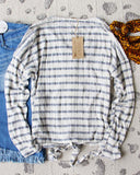 Mercer Tie Tee in Gray: Alternate View #3