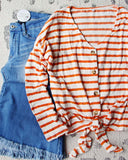 Mercer Tie Tee in Rust: Alternate View #2