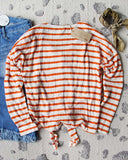 Mercer Tie Tee in Rust: Alternate View #3