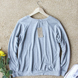 Oui Merci Sweatshirt: Alternate View #3