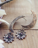 Mercury Star Earrings: Alternate View #2