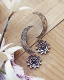 Mercury Star Earrings: Alternate View #1