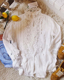 Goddess Lace Blouse: Alternate View #2