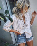 Goddess Lace Blouse: Alternate View #1