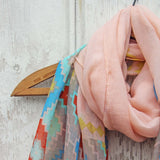 Midnight Sun Scarf in Pink: Alternate View #2