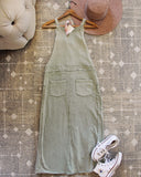 Overall Dress in Mineral: Alternate View #4