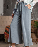 Mineral Wide Leg Pants in Sky: Alternate View #3