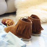 Missoula Fringe Moccasins: Alternate View #4