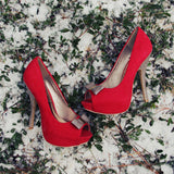 Mistletoe Party Shoes: Alternate View #2