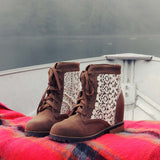 Misty Lake Lace Boots: Alternate View #1