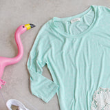 Mojito Lace Tee: Alternate View #2