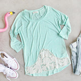 Mojito Lace Tee: Alternate View #1