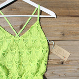 Mojito Lace Romper: Alternate View #2