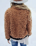 Last One! Mongolian Shearling Coat: Alternate View #3