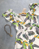 Monstera Dress: Alternate View #2