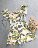 Monstera Dress: Alternate View #1