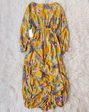 Monstera Leaf Maxi Dress: Alternate View #5