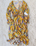 Monstera Leaf Maxi Dress: Alternate View #1