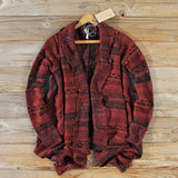 North Frost Knit Sweater in Wine: Alternate View #1