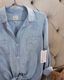 Starry Sky Denim Top: Alternate View #2