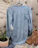 Starry Sky Denim Top: Alternate View #4