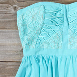 Moonlit Isle Dress in Mint: Alternate View #2
