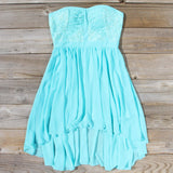 Moonlit Isle Dress in Mint: Alternate View #1