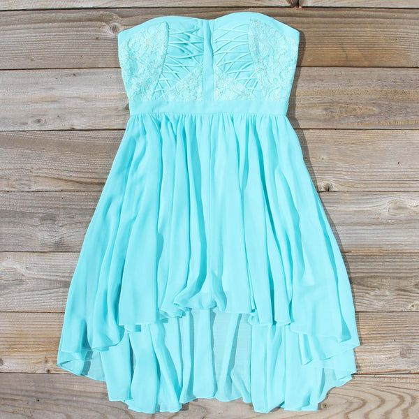 Moonlit Isle Dress in Mint: Featured Product Image