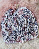 Moonlit Bouquet Top: Alternate View #3