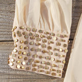 Moonstone Dress in Cream: Alternate View #3