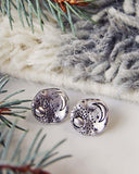 Moonstruck Earrings in Silver: Alternate View #2