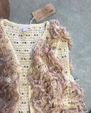 Moroccan Shag Vest: Alternate View #2