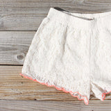 Mountain Laurel Lace Shorts: Alternate View #2
