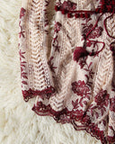 Mountain Spell Romper in Burgundy: Alternate View #4