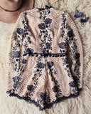 Mountain Spell Romper in Navy: Alternate View #4
