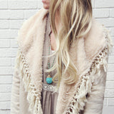 Mountain Laurel Fringe Coat: Alternate View #2