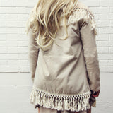 Mountain Laurel Fringe Coat: Alternate View #3