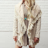 Mountain Laurel Fringe Coat: Alternate View #1