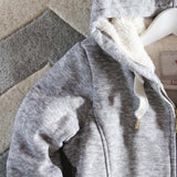 Mt. Stewart Hoodie in Gray: Alternate View #3
