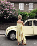 Mustard + Tassel Maxi: Alternate View #1