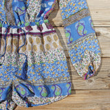 Mykonos Sands Romper in Blue: Alternate View #3